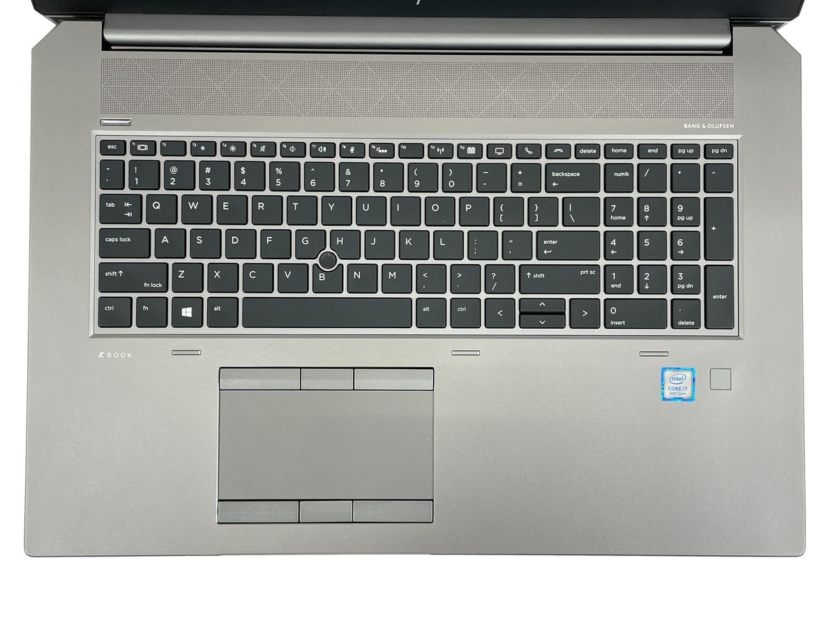 HP ZBook 17 G6 Laptop i7-9750H 512GB SSD 16GB RAM Quadro T1000
