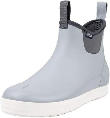 Aftco Men's Ankle Deck Fishing Boots - Harbor Gray - 11