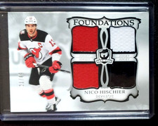 2023-24 THE CUP HOCKEY.  FOUNDATIONS  NICO HISCHIER  F-NH  Quad Jersey.  21/49