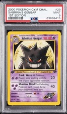 2000 POKEMON GYM CHALLENGE 1ST EDITION #29 SABRINA'S GENGAR PSA 9 on eBay