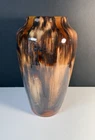 New ListingVintage Brush McCoy Mottled Brown Vase 12"