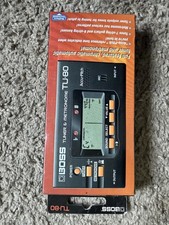 Boss Guitar Digital Tuner And Metronome Model TU-80