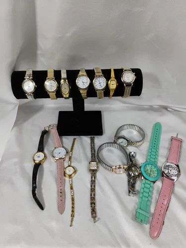 Huge Vintage Timex,Bulova Lot! Women’s! Automatic! Digital! 16 Watches