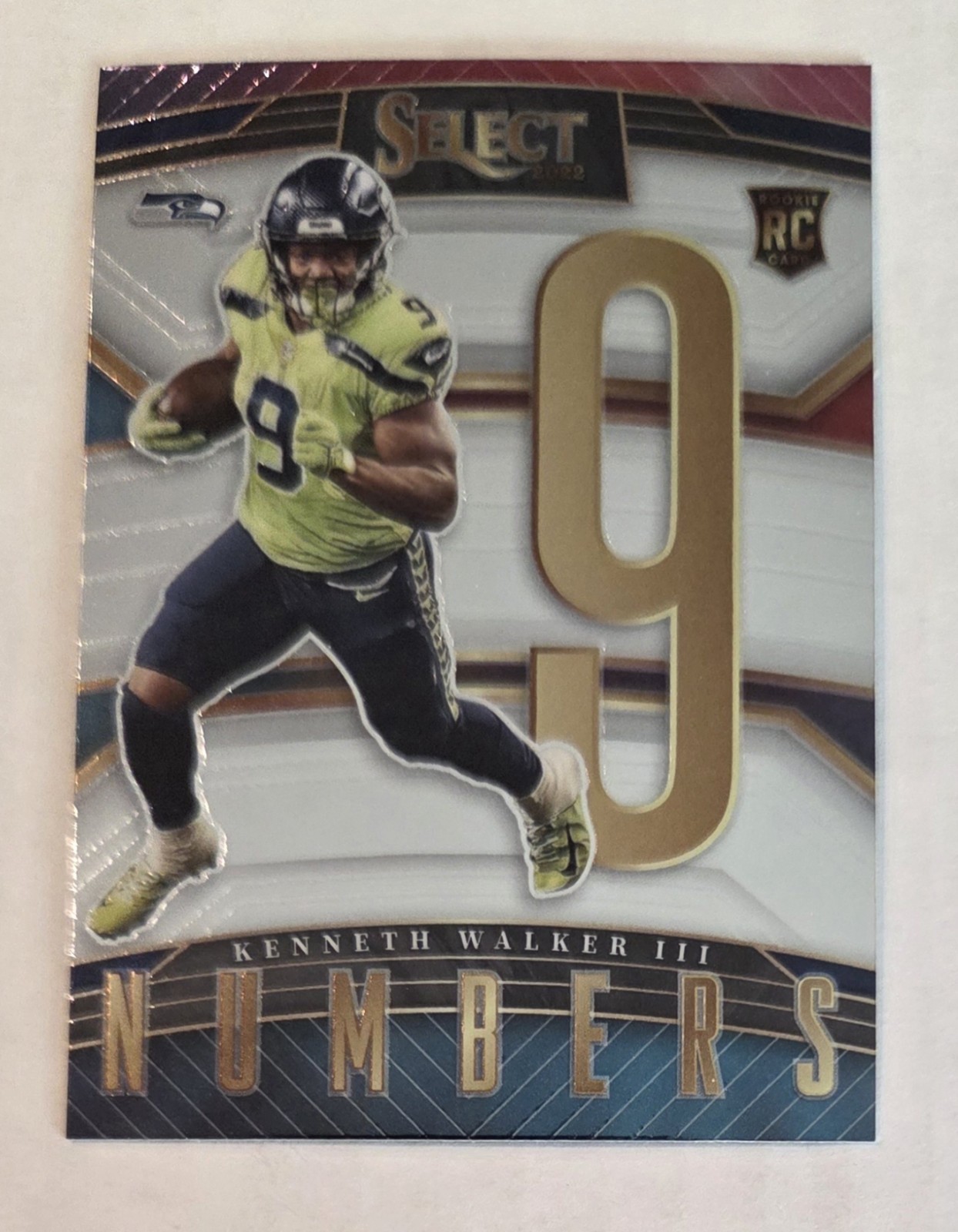 Kenneth Walker III Panini Select Numbers #SN23 Base