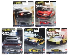 Hot Wheels Fast & Furious Premium 2025 M Set of 5 Cars HNW46-956 M 1/64