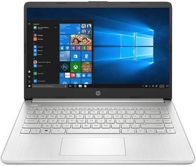 HP 14'' FHD Laptop Intel Core i5-1035G1 12GB Ram 256GB SSD Blacklit KB Win10 Silv
