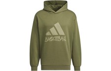 adidas Basketball Legends Hoodie With Letter Logo Print