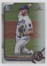 2022 Bowman Draft Chrome Refractor Steven Zobac #BDC-101 3g3