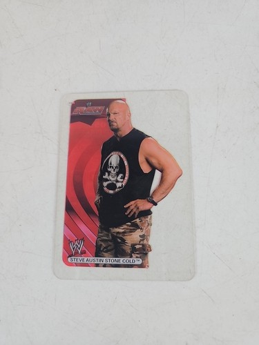 WWE Wrestling 2006 Edibas Lamincards - Stone Cold, #55, Wwe Raw. Wwf