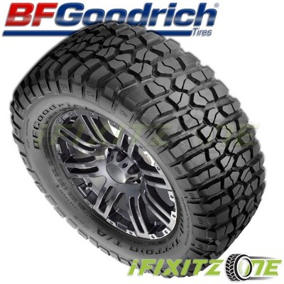 1 x BF GOODRICH Mud Terrain T/A KM2 255/75R17 111/108Q C/6 Mud Terrain M/T Tires