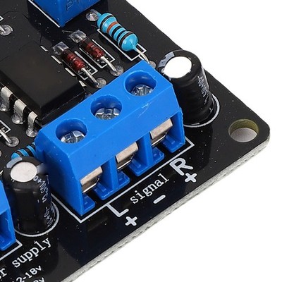 VU Meter Driver Board High Level Input Sensitive Volume Potentiometer Contro SET