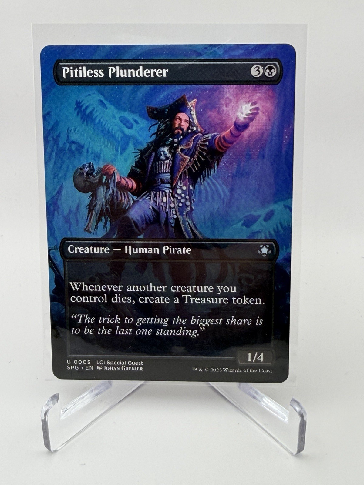 Pitiless Plunderer (Borderless) [Special Guests - 5] NM Never Played MTG SPG