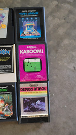Atari 2600 Bundle with Console, Wico Joysticks, Paddles & 27 Games
