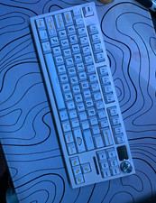 LANGTU LT84 Wired Mechanical Keyboard White Illuminated QWERTY English