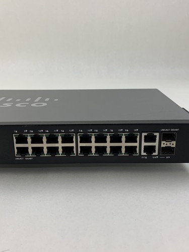 Cisco SG200-18 18 Ports Fully Managed Ethernet Switch Tested Reset - Picture 4 of 9