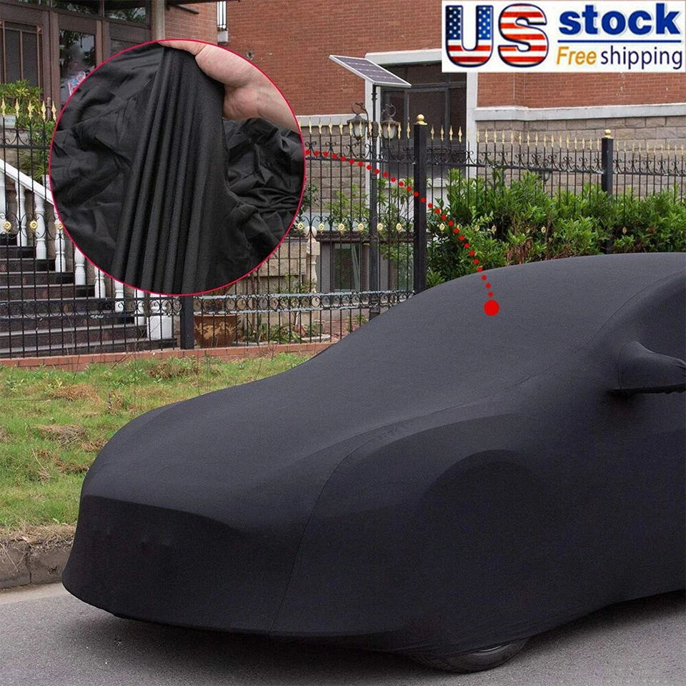 Cubierta de auto personalizada a prueba de polvo para exterior elástica satinada para Lexus SC SC430 2002-2010 Foto 4 de 4