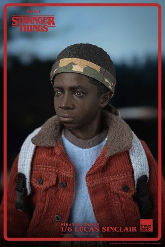 Stranger Things Figura 1/6 Lucas Sinclair 23 cm ThreeZero - Imagen 3 de 13