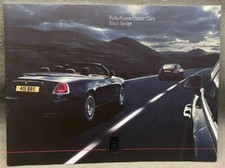 Rolls-Royce Black Badge 2017 Sales Brochure - Wraith, Ghost, Dawn