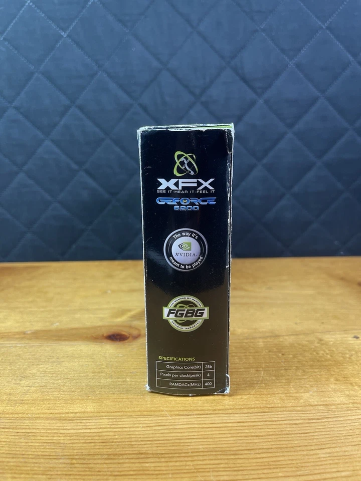 XFX NVIDIA Geforce 6200 256MB GDDR2 AGP 8X Video Card PV-T44A-WANG VF.7 low prof - Image 2 of 4