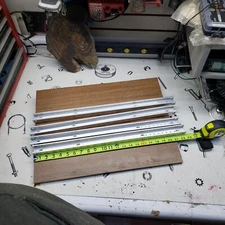 LCN 2030-3038 Standard Track 2030 Series Closers Solid Aluminum new old stock