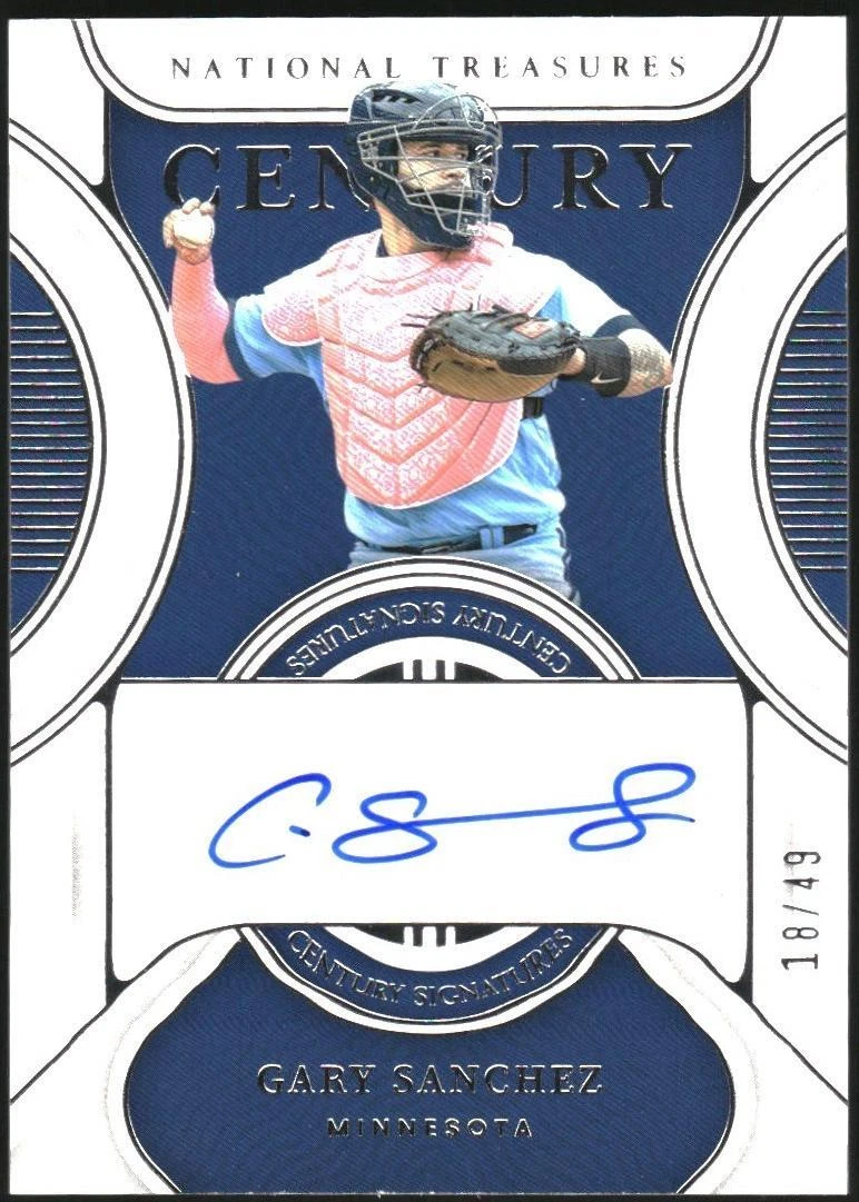 2022 Panini National Treasures - Gary Sanchez #CS-GS