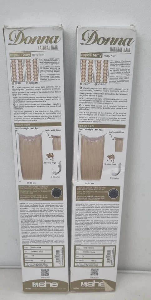 Matassa Tessitura She 100 Gr 50/55 Cm Donna Liscia - Immagine 2 di 2