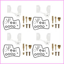 4x For Honda Goldwing 1200 GL1200 1984-1987 Carburetor Repair Kit Rebuild Float