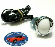Ford Truck Bumper License Plate Lamp Light Lens Wiring Harness Socket D42