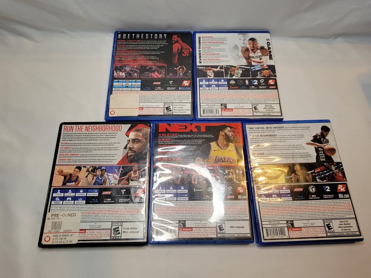 NBA 2K21 Basketball Sony Play Station 4 PS4, NBA 2K21 20 19