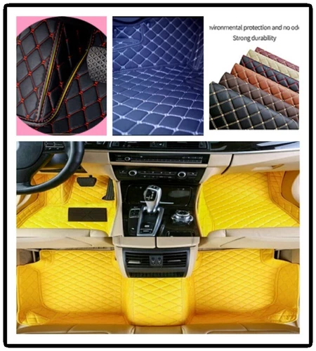 Fit For Cadillac Luxury Car Floor Mats Waterproof Liners Auto Leather carpets - Bild 11 von 38