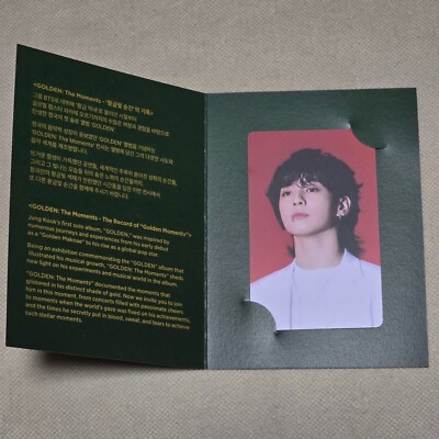 BTS JUNGKOOK EXHIBITION GOLDEN : THE MOMENT'S POP-UP BENEFIT