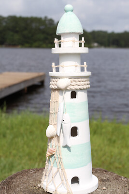 Decorative Wood Lighthouse,beach decor,all occasion gift