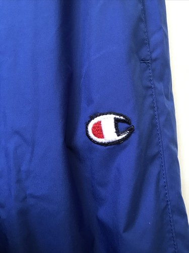 Champion Youth Unisex Blue Ankle Zip Elastic Waist Pants Size M 10/12 - Picture 2 of 4