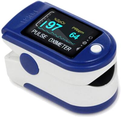 DIGITAL FINGERTIP PULSE OXIMETER | MEASURE BLOOD OXYGEN %SpO2 HEART RATE NEW