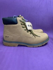 Hi Tec Men's Reznor 13” Wheat Nubuck Vegan Soft Toe Work Boots Shoes