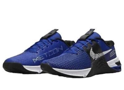 Nike Men's Size 13 Metcon 8 Old Royal White Black DO9328-400