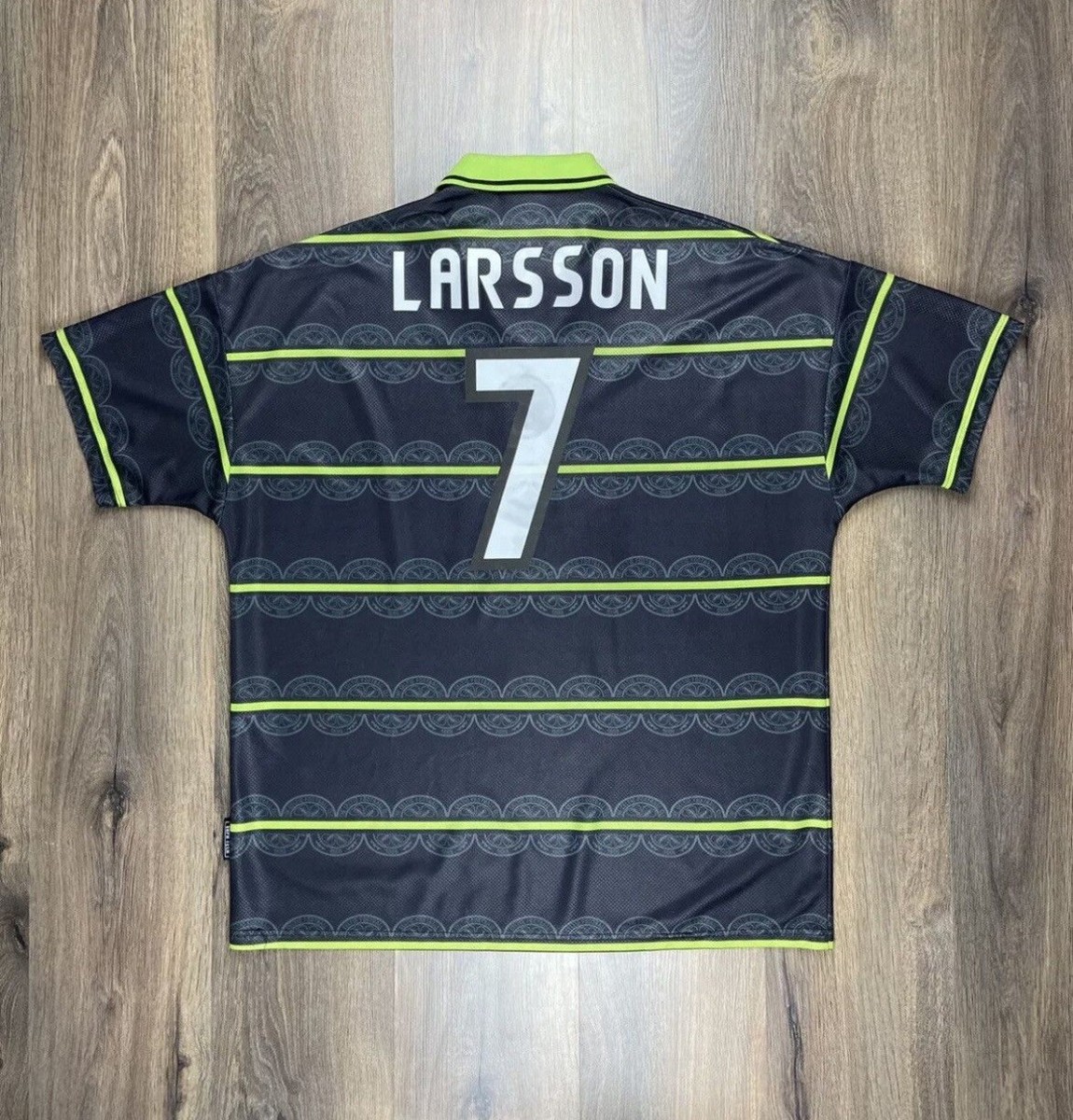 Celtic 1998/99 Away Jersey #7 Larsson Umbro Size 2XL | eBay Celtic 1998/99 Away Jersey #7 Larsson Umbro Size 2XL | eBay