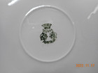 Austrian Hand Painted Plate Vibrant Burnt Orange Poppies Crown Vienna Austria — photo 5