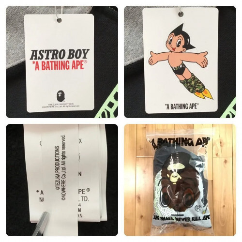 Hoodie Astro Boy x BAPE ASTRO BOY FULL ZIP HOODIE L size a