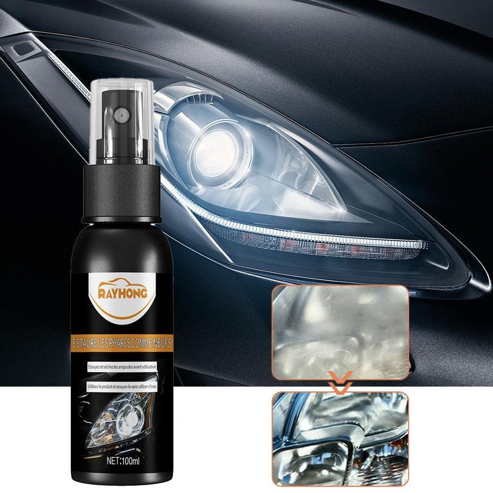 Auto Headlight Restoration Liquid, Car Headlight Scratch Repair Polish