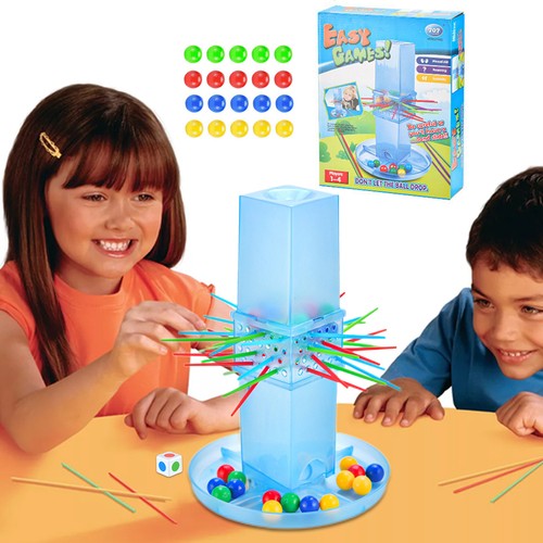 Stick Pull Game Stick Games Ker Plunk Stack Toy for 2-4 Players /Ages 5+ - Picture 3 of 9