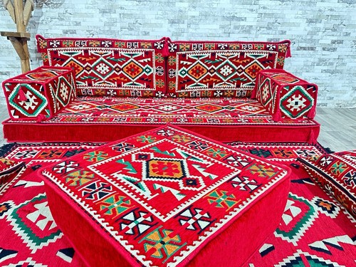Orientalische Sitzecke, Orientalisches Sofa, Sitzkissen, Terrassen-Palettensofa - Bild 3 von 7