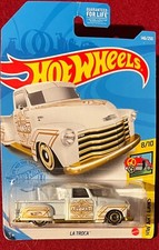 HOT WHEELS ART CARS LA TROCA WHITE 146/250. SEE COMBINED OFFERS 
