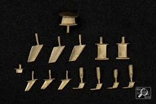 1/72 Mini World 7269a Pitots,antennas for Gulfstream C-37B/G-550 “Amodel”