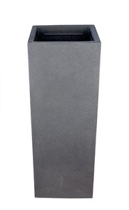 Weedness Blumentopf 30 Liter Aus Recycling-Kunststoff - Eckiger Pflanzkübel 37x37x36cm Für Garten & Balkon