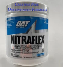 GAT Nitraflex Disc. Formula Pre Workout 30 Servings or more, select the Item plz