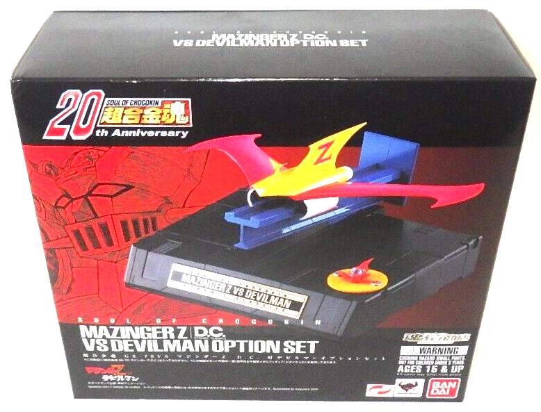 Bandai Soul of Chogokin GX-70VS Mazinger Z D.C. vs Devilman Option