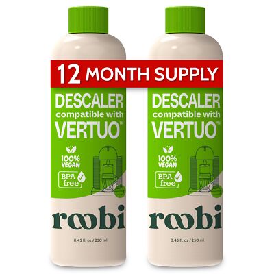 Nespresso Vertuo Compatible Descaling Solution. Ecofriendly Formula To Clean & D