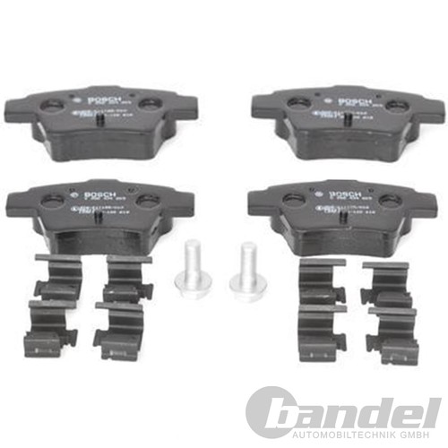 BOSCH BREMSBELÄGE HINTEN passend für CITROËN C4 COUPE PEUGEOT 307 BJ. BEACHTEN - Bild 6 von 6