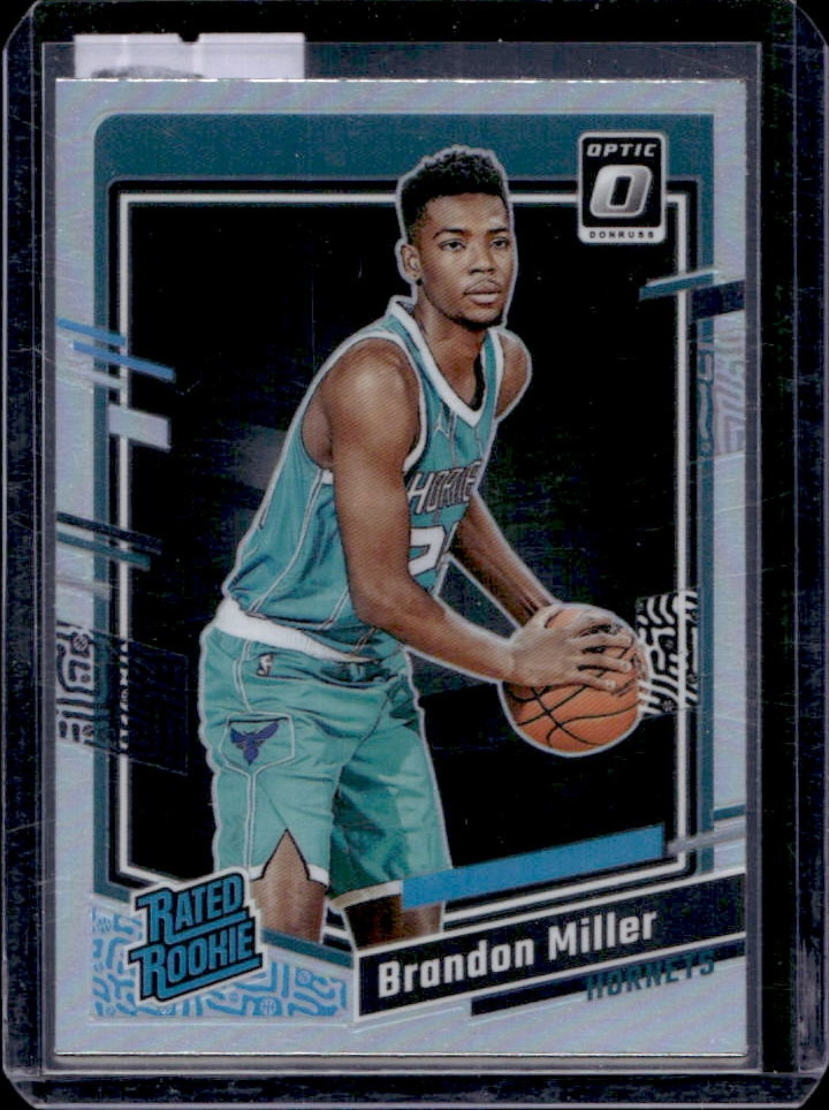 2023-24 Donruss Optic Brandon Miller Holo Prizm Rated Rookie #219 Hornets
